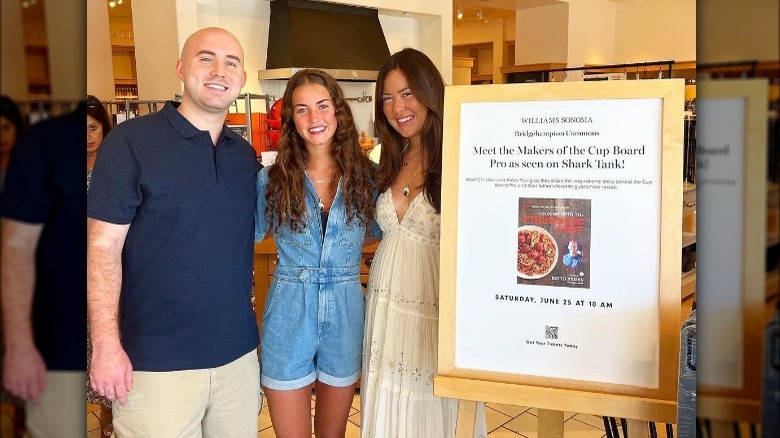 Cup Board Pro founders at Williams Sonoma