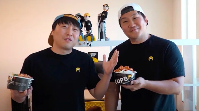 Cupbop founders Junghun Song and Dok Kwon