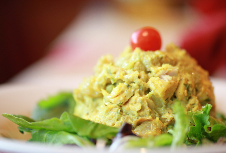 Curried Chicken Salad With Greek Yogurt Recipe