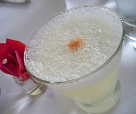 This version of the Pisco sour is conceived as a brunch cocktail