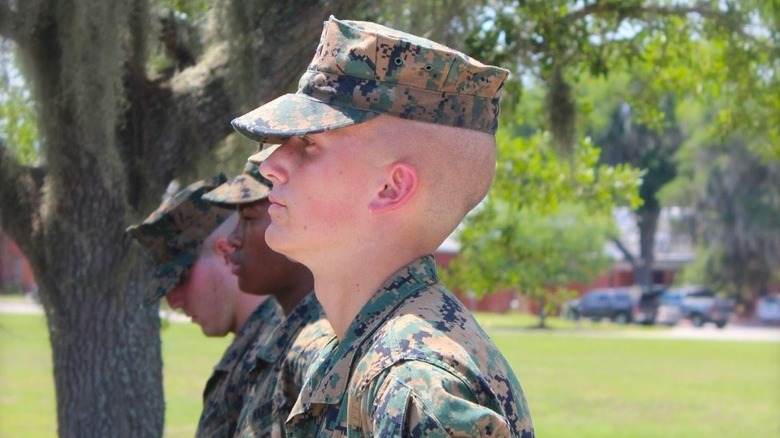 Carter Kostler in US Marines