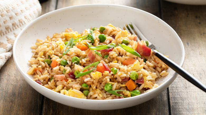 Bowl of fried rice