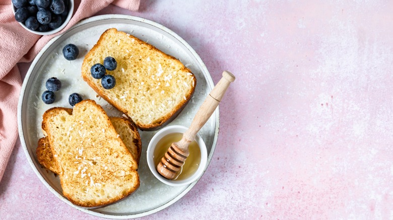 Coconut French toast