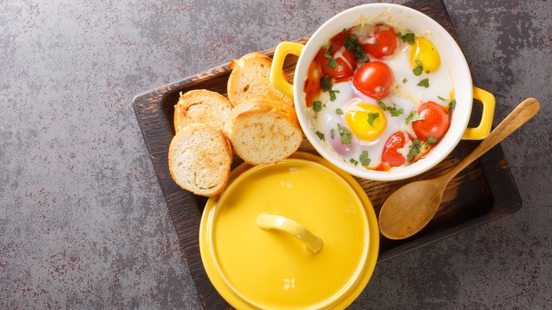 Eggs en cocotte
