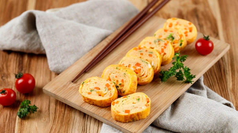 tamagoyaki Japanese rolled omelet