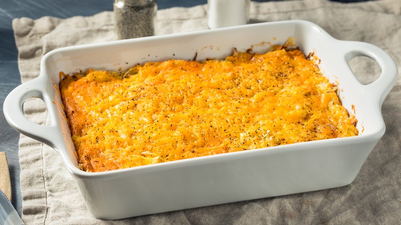 Cheesy hash brown casserole