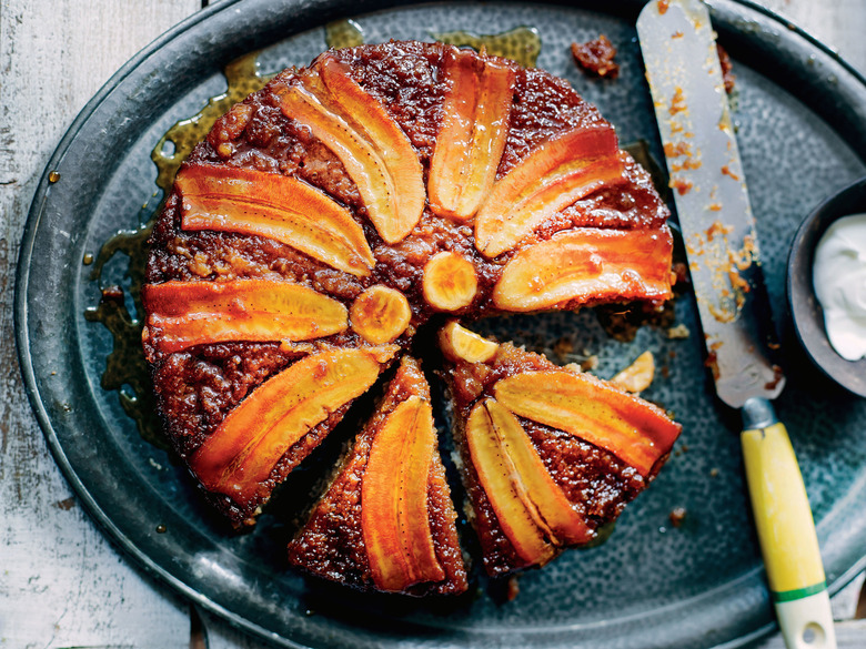 Banana Upside-Down Cake Recipe