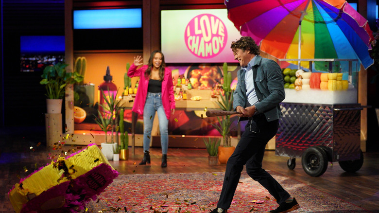 Jason Blum appearing with I Love Chamoy on 'Shark Tank'