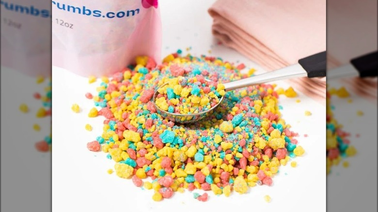 Yum Crumbs dessert topping