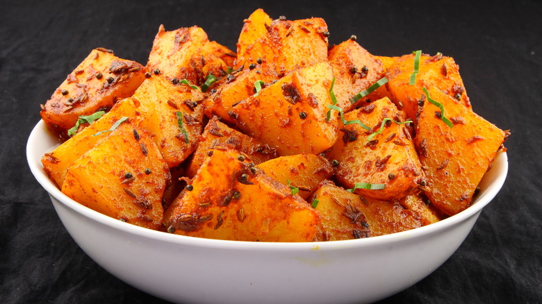 Indian-style potato salad