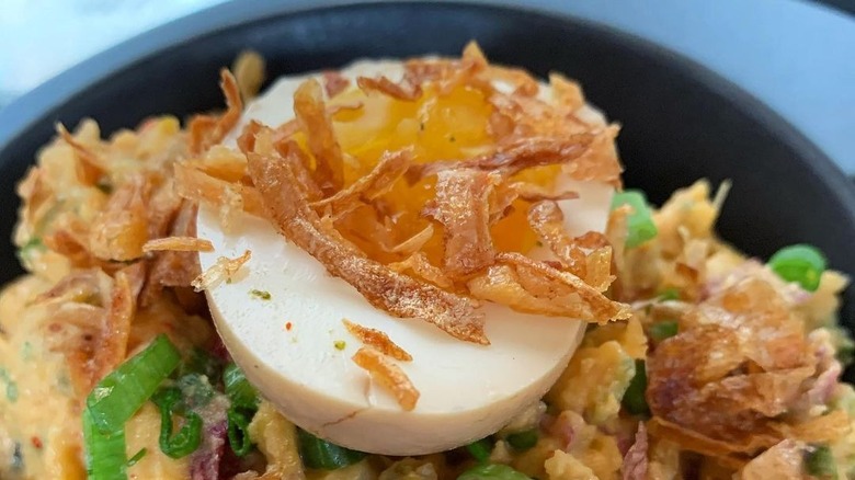 Kimchi potato salad