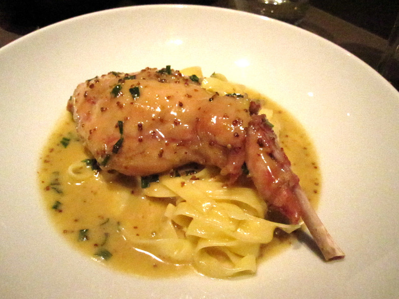 Dijon Mustard & White Wine Braised Rabbit