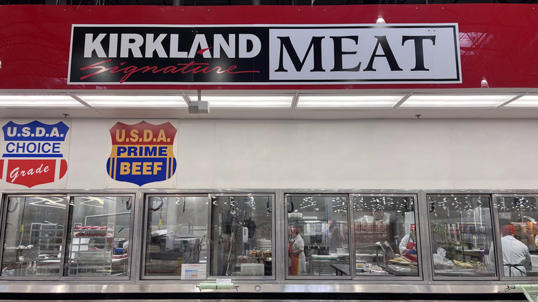 A large sign that reads 