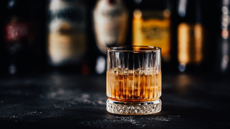 whiskey on the rocks