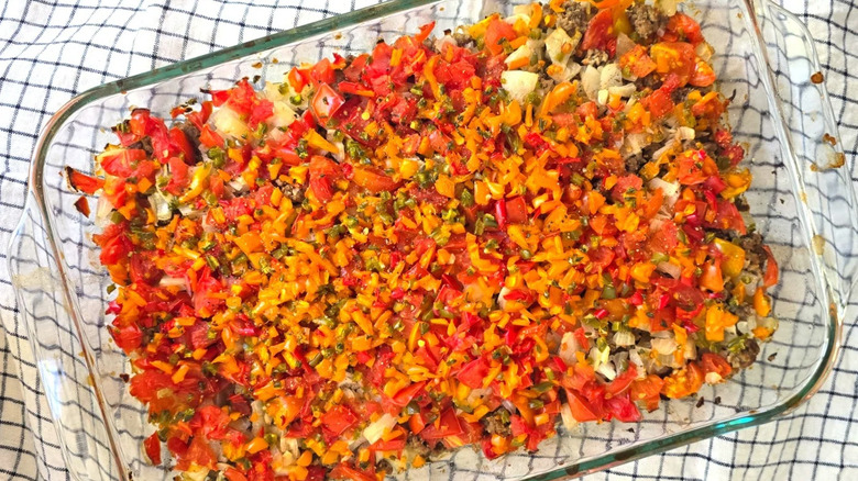 Dolly Parton's five-layer casserole.