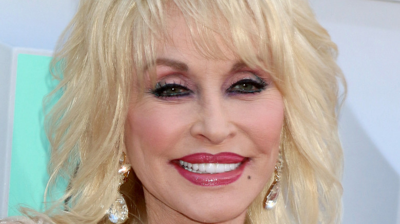 Closeup of Dolly Parton