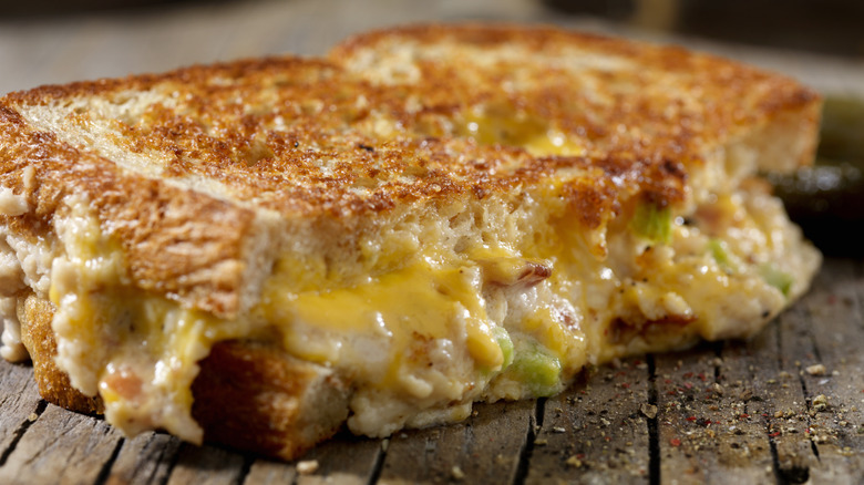 grilled cheese with mayo
