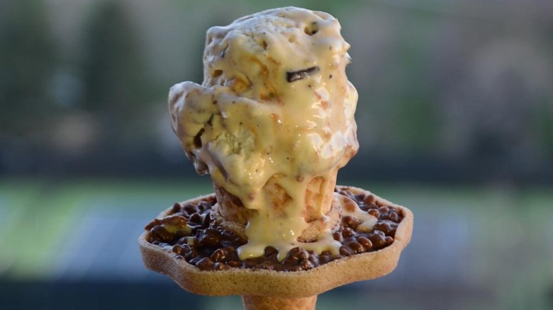 The Drip Drop on ice cream cone