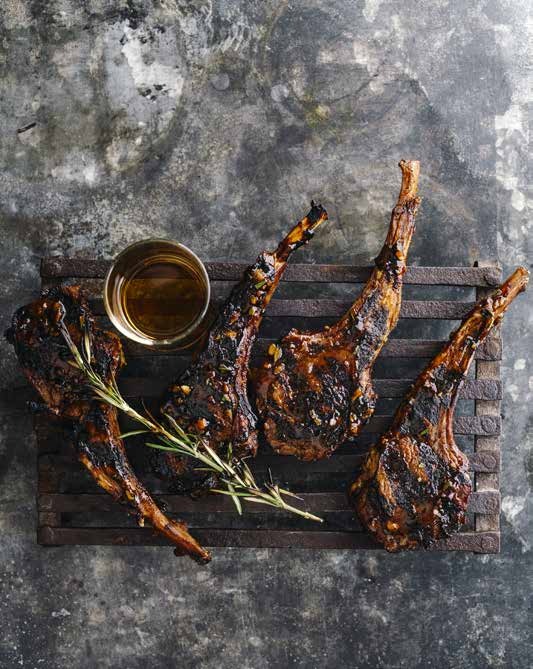 Drunken BBQ Lamb Chops