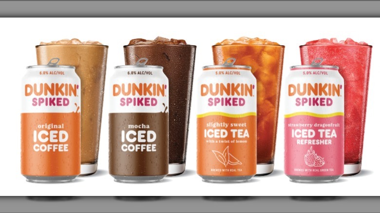 new Dunkin' Spiked ice teas