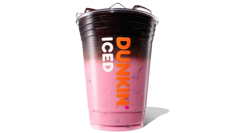 Dunkin' Pink Velvet Macchiato