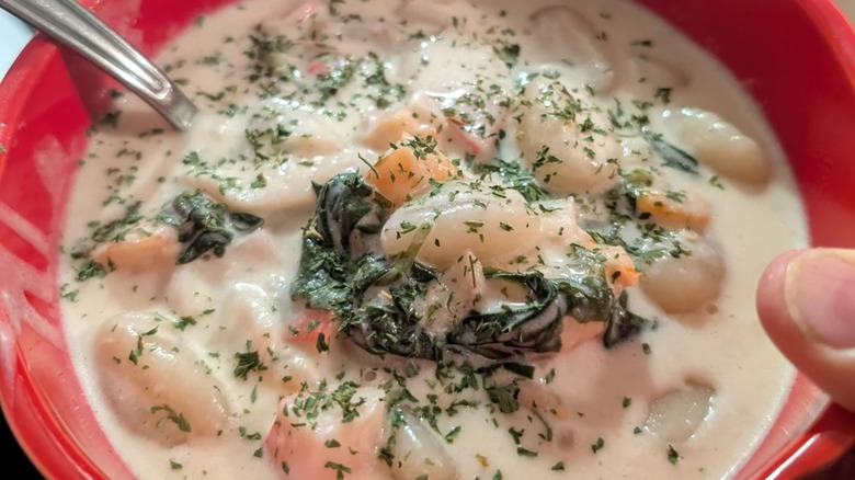 Seafood chowder