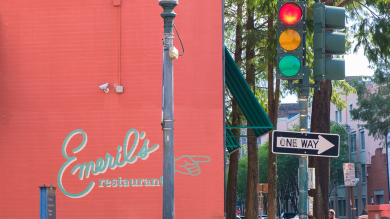 Emeril Lagasse's restaurant in New Orleans, 2021.