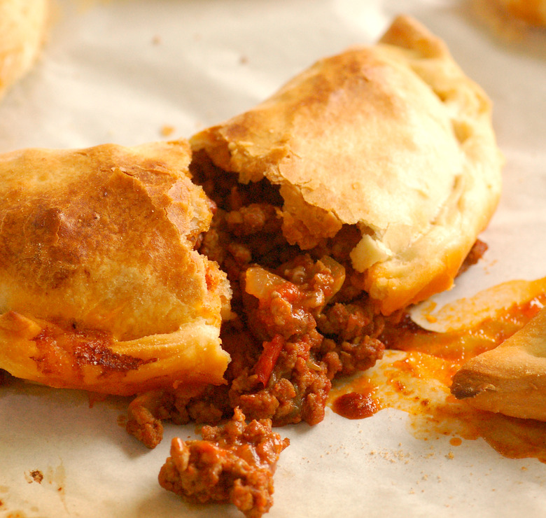 That empanada's filling was this excited to see you.