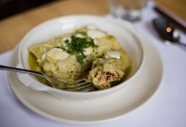 Enchiladas Suizas Recipe with Chicken