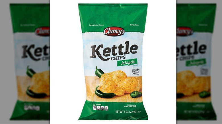 Bag of jalapeno kettle chips