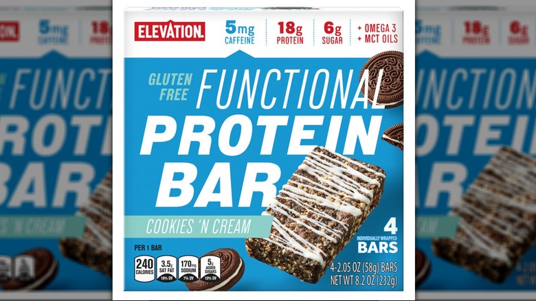 Aldi's functional protein bars