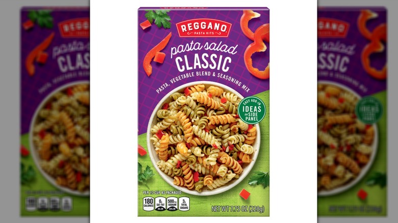 Box of pasta salad kit