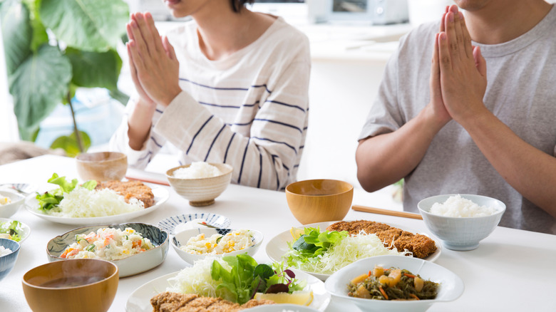 prayer to thank food