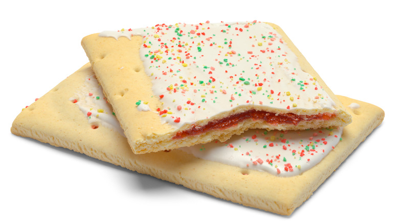 two Pop-Tarts with sprinkles