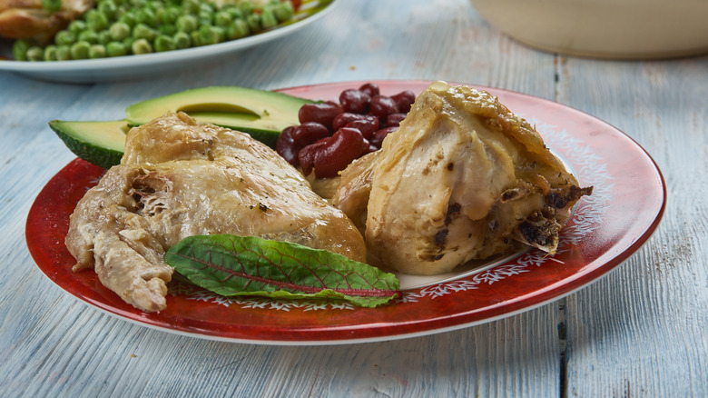 slow cooked chicken wings