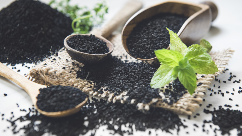 many nigella herbs