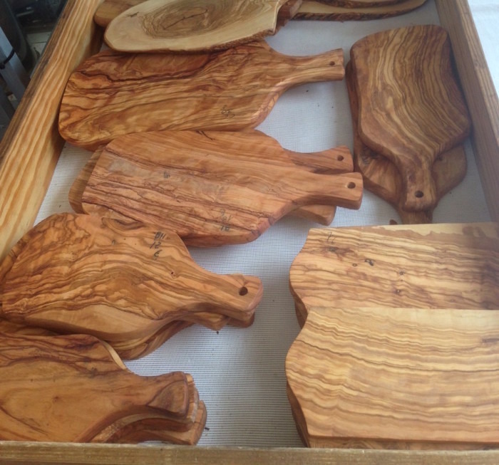 Olive Wood Boards Sineu Market