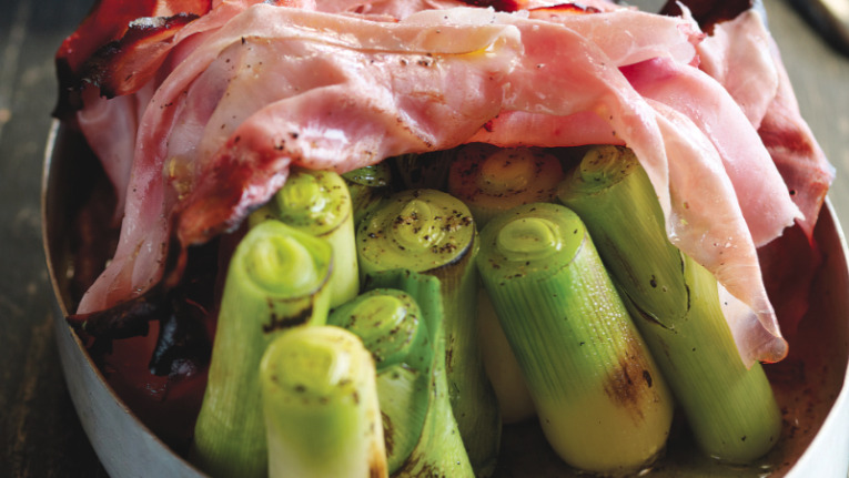 Fabio Vivani Tucks Leeks In Bed With Prosciutto. You Should Too!