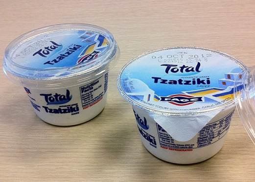Pictured: The Fage tzatziki sauce only available in Greece. Until now that is.
