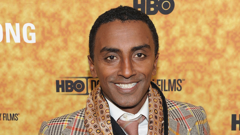 Marcus Samuelson attending a film screening