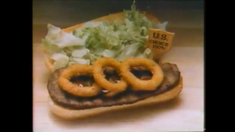 Burger King's steak sandwich.