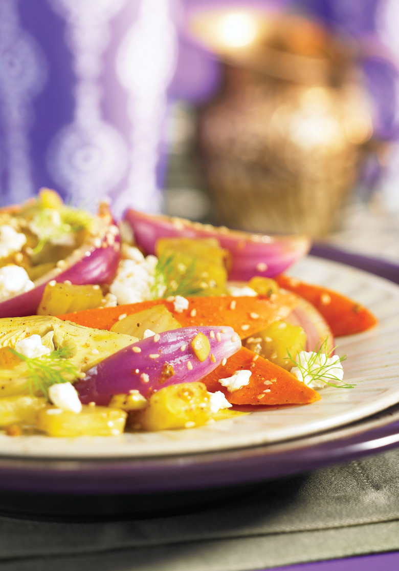 Fennel, Artichoke and Potato Tagine