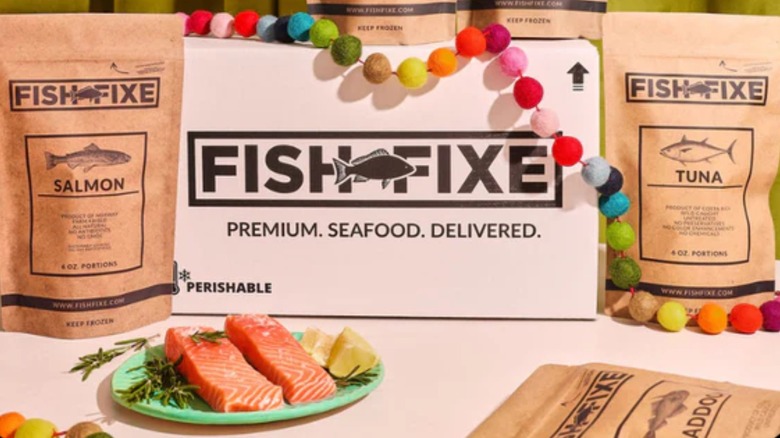 Fish Fixe seafood with shrimp 