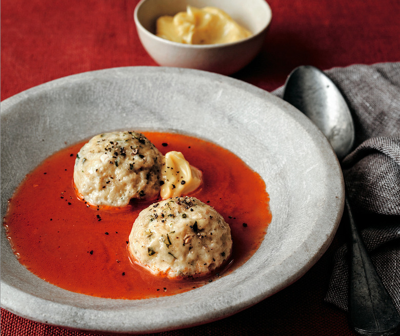 Fish Soup With Matzo Balls And Aioli Recipe