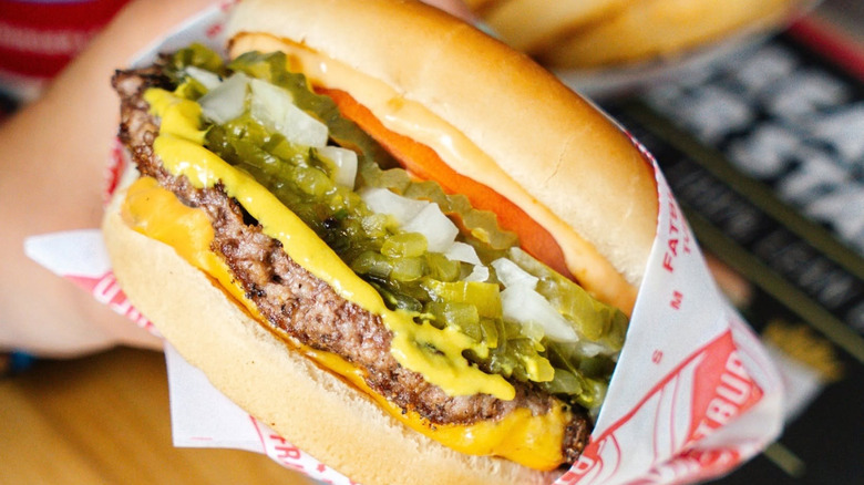 Fatbuger's Thousand Island burger.