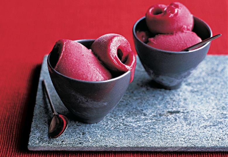 Five-Spiced Plum And Red Wine Sorbet Recipe