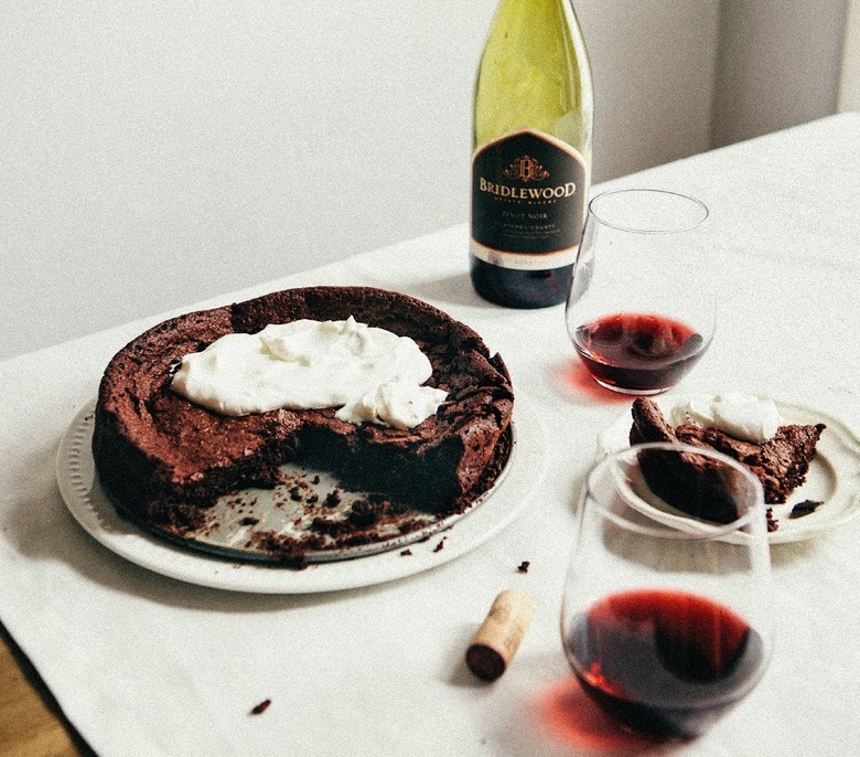 Flourless Chocolate And Red Wine Swedish Cake Recipe