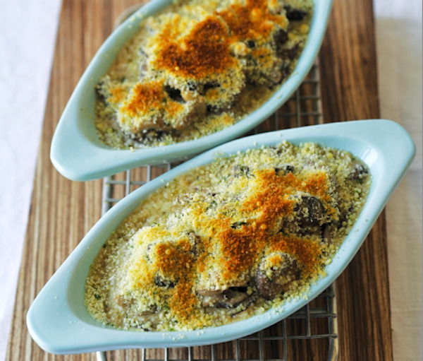 Foraged Mushroom Gratin Recipe