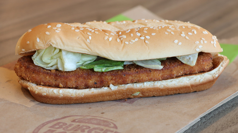 Burger King's Original Chicken Sandwich.