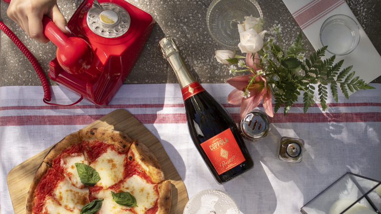 Coppola Pizza WineLine promotional